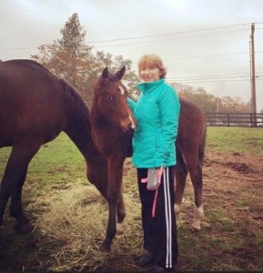 Visit with baby Star!